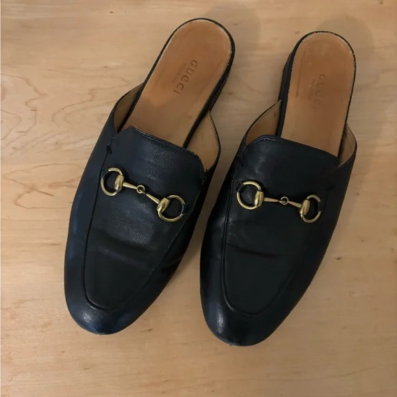 Gucci Princetown Mules Black - Picture 2 of 9